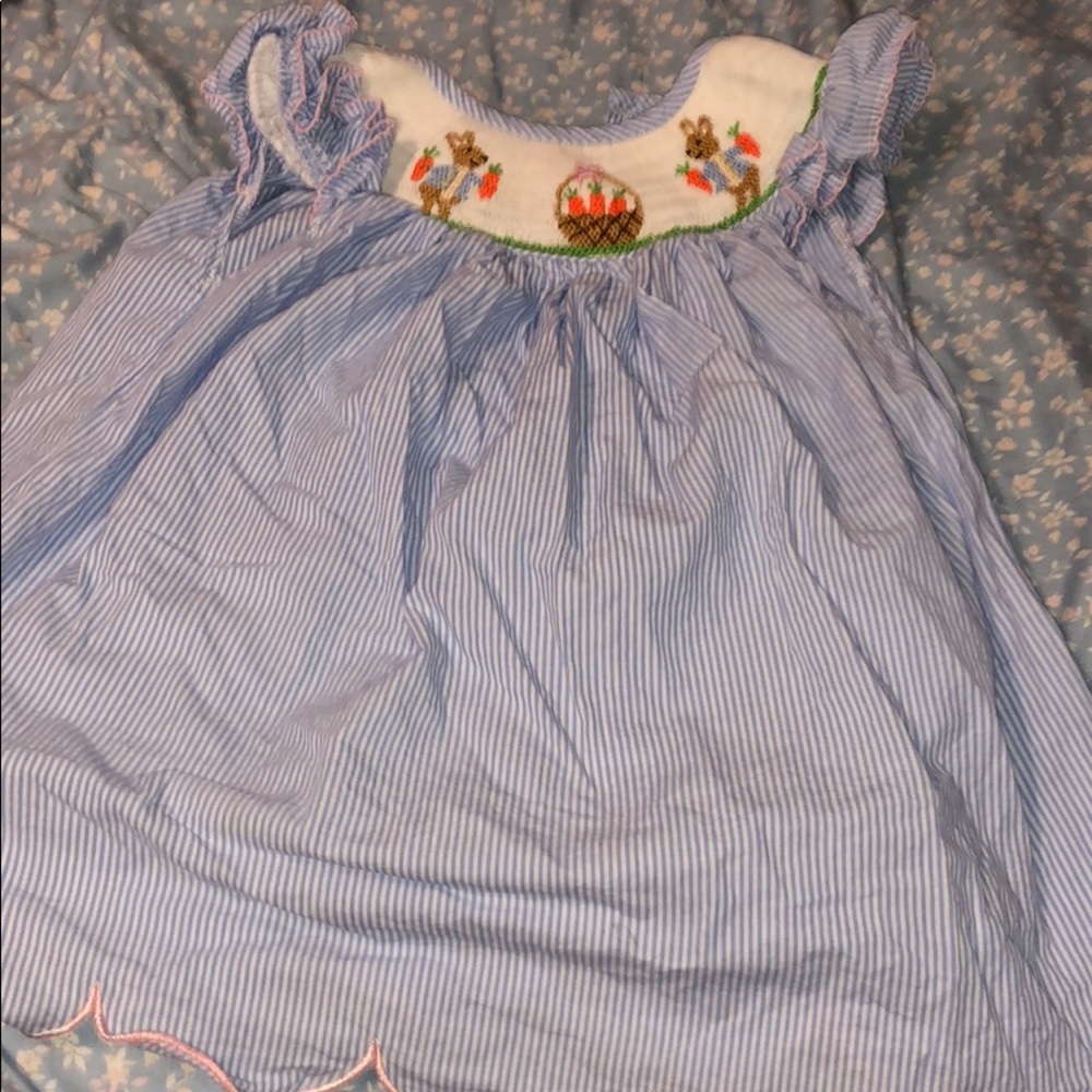 Easter bunny smock